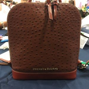 Dooney & Bourke Ostrich Leather Backpack
